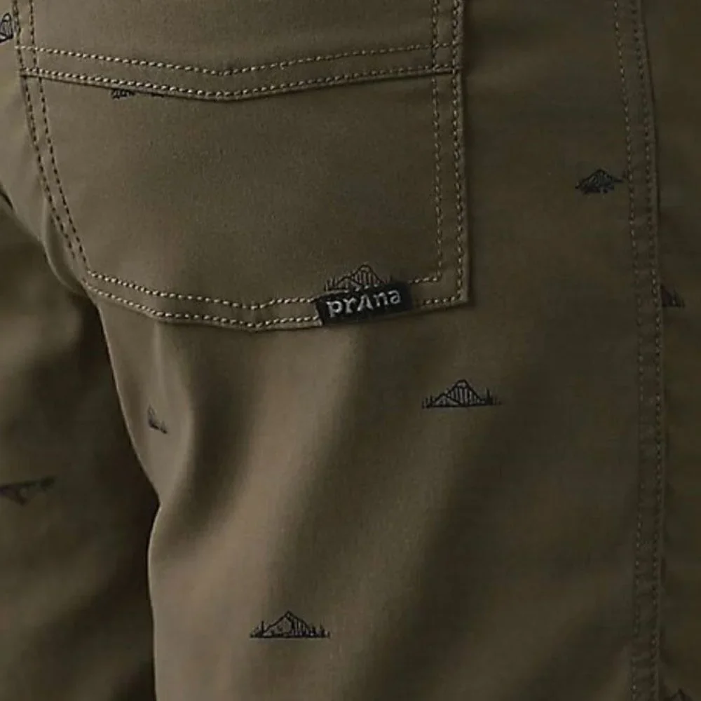 NWT Prana Men's Brion 11 inch Short in Slate Green Crux Rock - Size 30 - Picture 9 of 10
